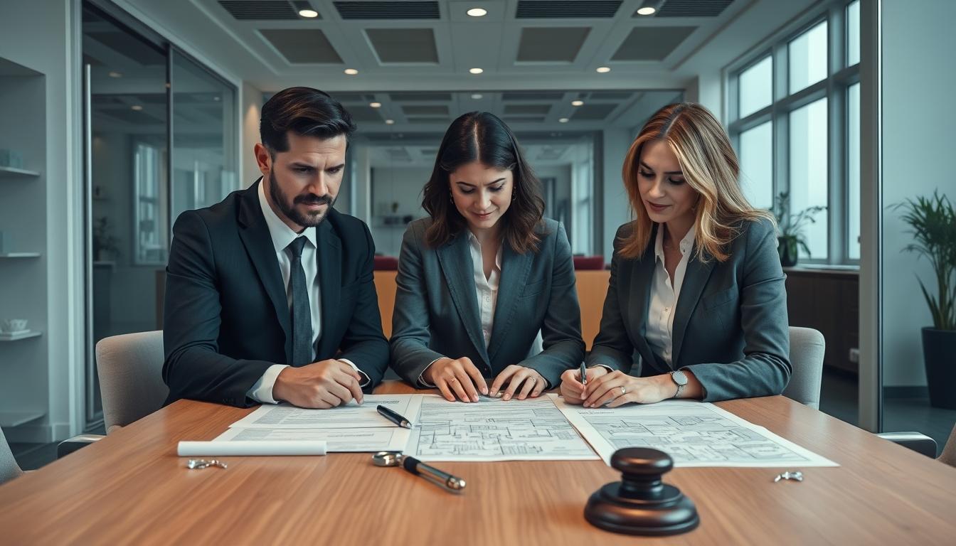 Real estate ownership transfer documents and closing confirmation